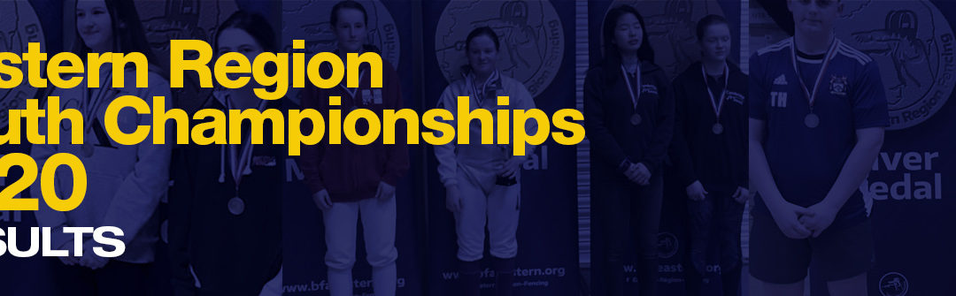Results of the Eastern Region Junior Championships/British Youth Championship qualifiers 2020
